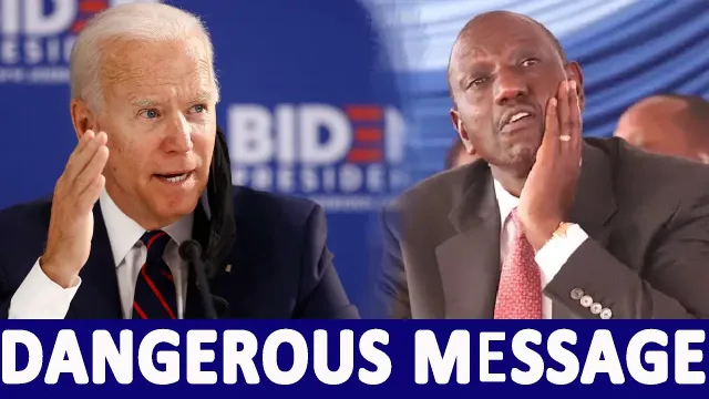 Kimeumana: Americas dangerous Message shakes Ruto